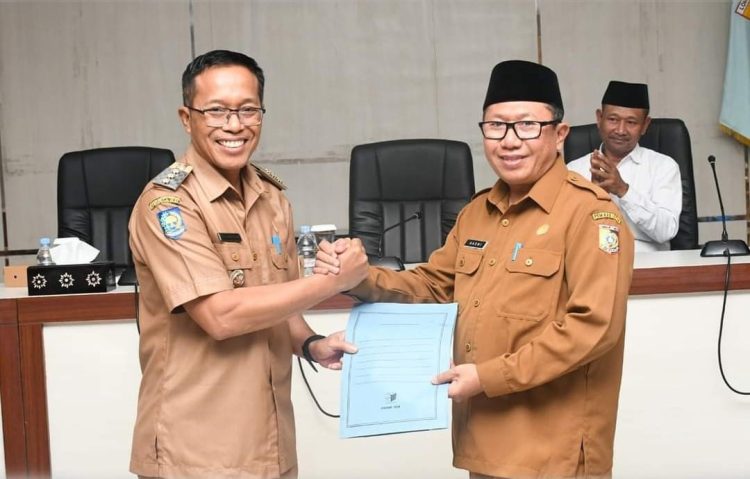 Hebat Pj Sekda Lotim Rangkap Jabatan Jadi Plt Pimpinan BAZNAS