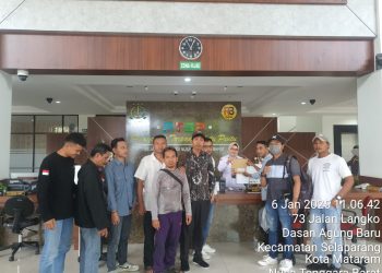 Diduga Gelapkan Dana Desa, FMPS Laporkan Kades Senggigi ke Kejati NTB
