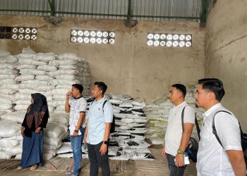 Polres Lotim Sidak Gudang Distributor Pupuk