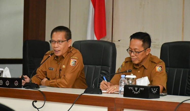 Wabup Lotim Pimpin Rakor Dihari Pertama Kerja, Bahas Program Strategis