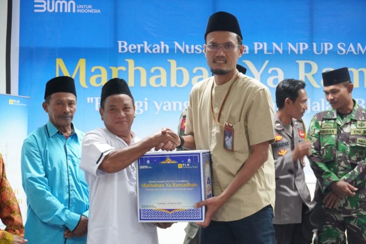 PT PLN Nusantara Power Unit Pembangkitan Sambelia Salurkan Bantuan Sembako dan Santunan Anak Yatim