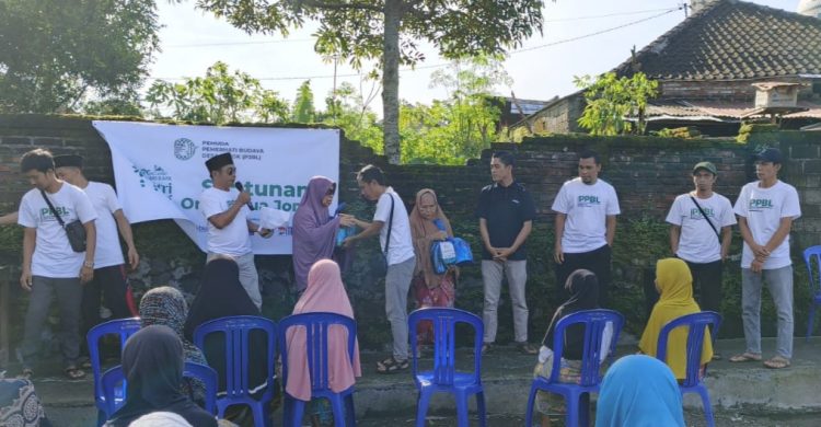 Jelang Lebaran, PPBL Gandeng Swasta, Kepolisian dan FWMO Santuni Lansia