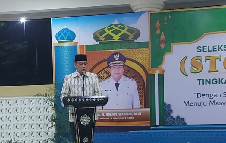 Wakil Bupati Lotim Sebut Kegiatan STQH Kejar Tayang