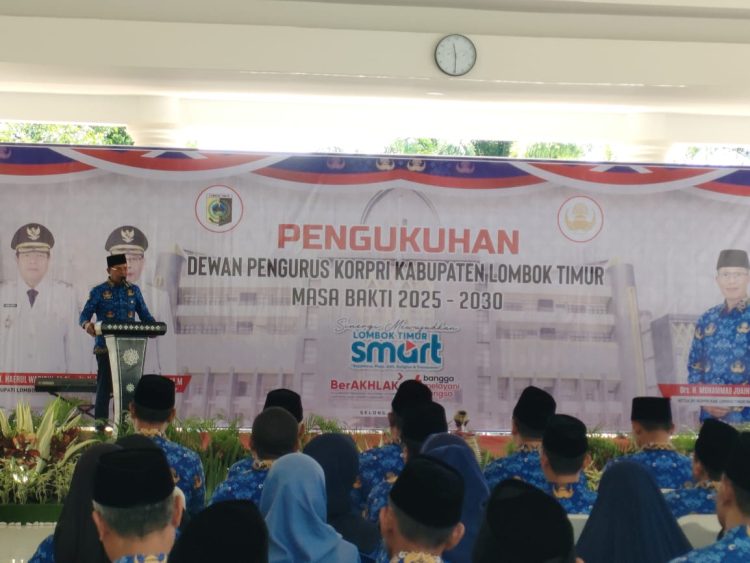 Bupati Lotim Sebut Kehebatan Ketua Korpri Zaman Orde Baru