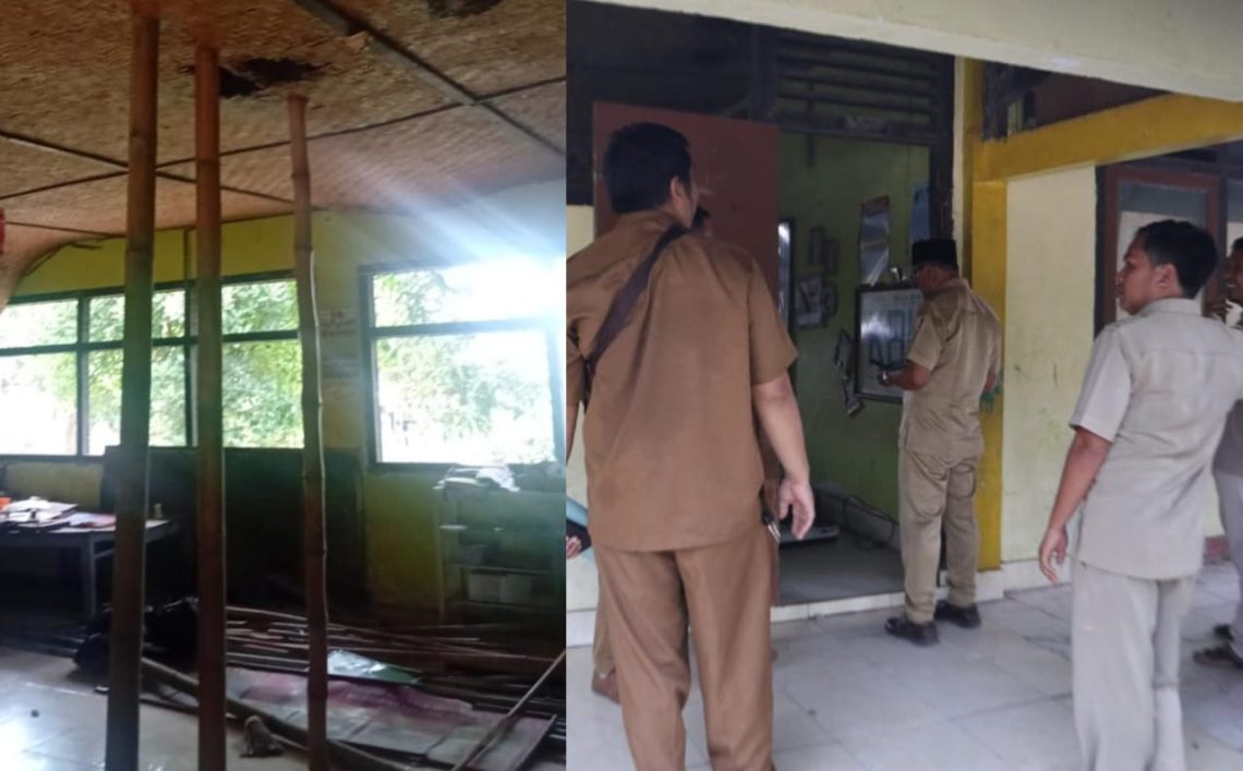 Dikbud Lotim Verifikasi Sekolah Penerima Bantuan Renovasi Gedung Sekolah