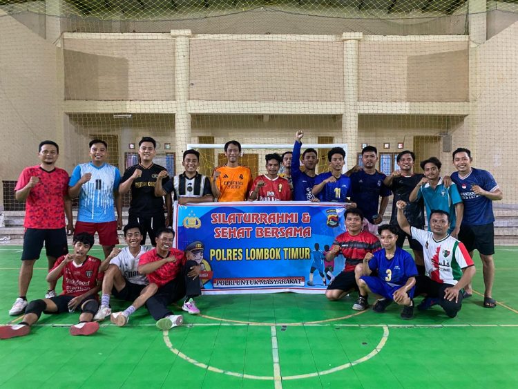 Silaturahmi dan olahraga Bersama, Polres Lotim dengan IMM