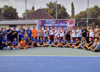 Polres Lotim Gelar Turnamen Tenis Lapangan