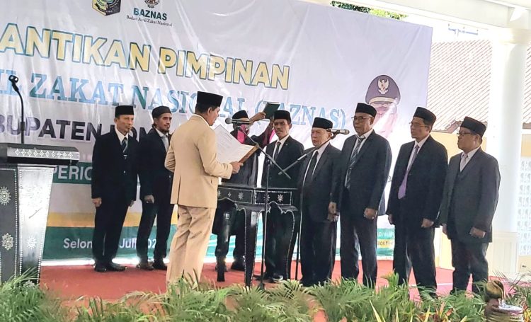 Bupati H. Iron Warning Keras Pimpinan BAZNAS, Jangan Tergoda Dana Umat