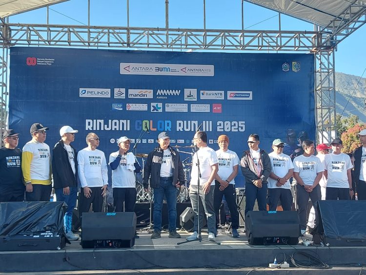 ANTARA Color Run 2025 Perkuat Citra Rinjani di Mata Dunia