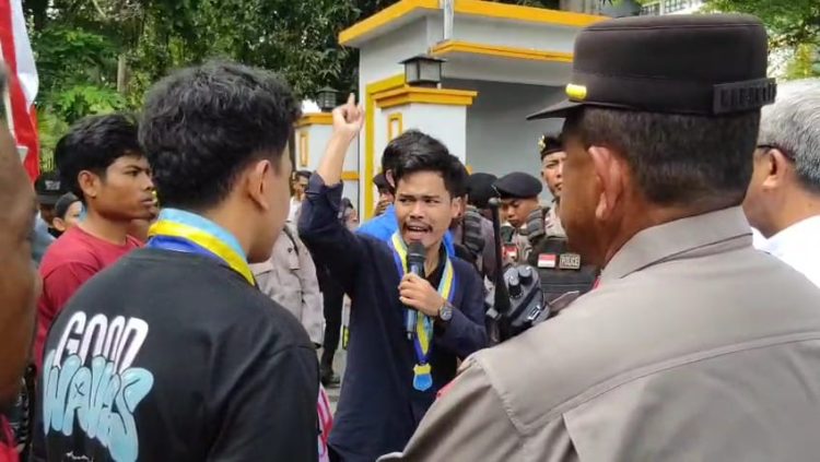 PMII Lotim Tantang Dinas PMD, untuk Pertemukan Pemdes Sekaroh dan Korban Dugaan Pungli Tora