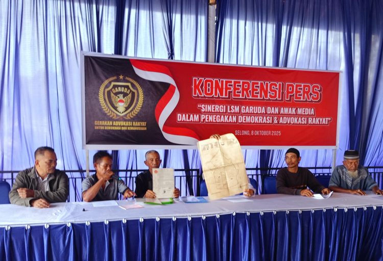 Soal Sengketa Lahan di Gunung Malang, LSM Garuda Dampingi Hingga akan Layangkan Aduan ke Presiden RI
