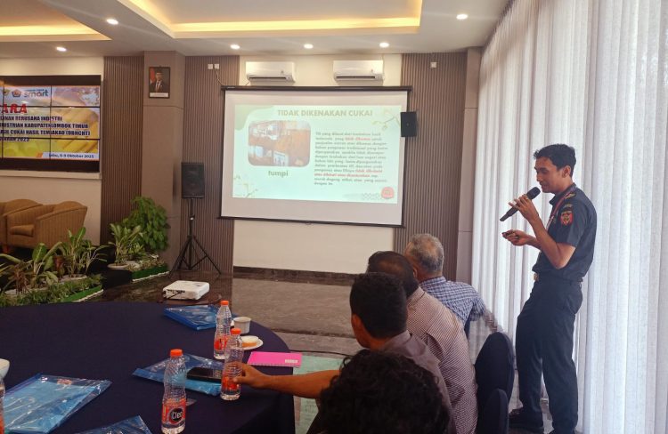 Ratusan IKM Hasil Tembakau di Lotim ikuti Bintek