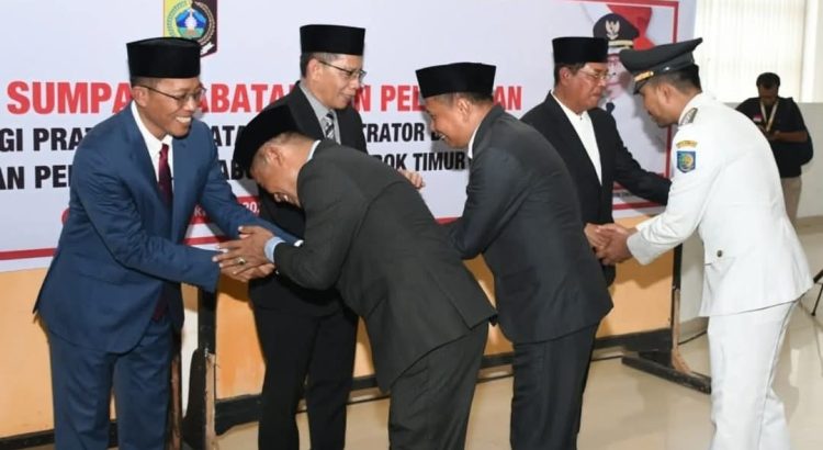 Lima Jabatan Eselon 2 Lotim Kosong Untuk Siapa..?