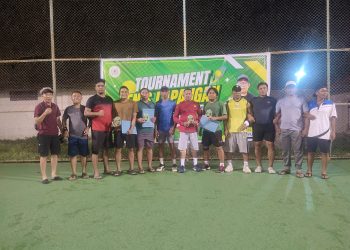 Pasangan Zaenal dan Nanang Juara Tournament Tenis Lapangan Ketua DPRD Lotim