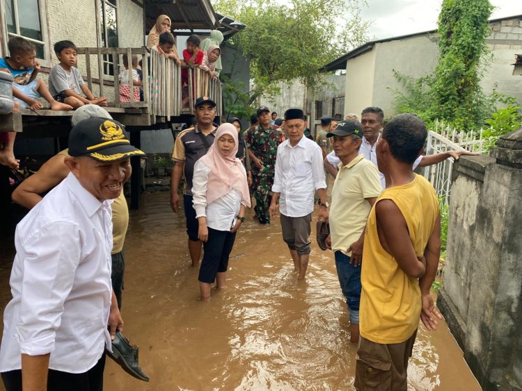 Dua Kampung di Kecamatan Pringgabaya Terendam Banjir