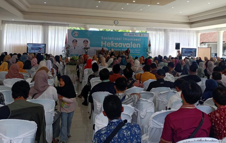 Sosialisasi Vaksin Heksavalen, Dinkes Lotim Hadirkan Narsum dari Kementerian Kesehatan
