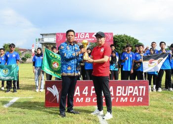 Resmi Dibuka Piala Bupati Lotim, H. Iron Targetkan Prestasi Tinggi di Porprov NTB 2026