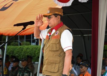 Bupati Lotim Pimpin Apel Siaga Bencana