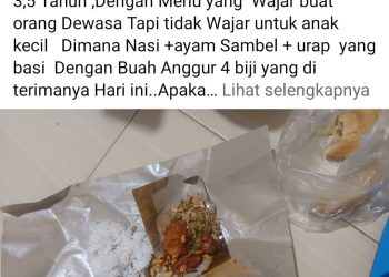 Salah Satu Dapur MBG di Kecamatan Selong Berikan Menu Basi, Korwil BGN Lotim Bungkam
