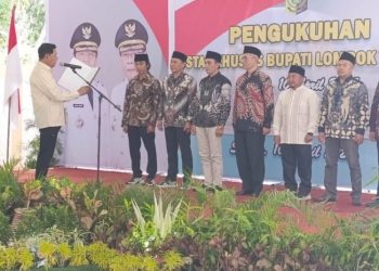 Stafsus Bidang Kominfo Lotim Misterius, Istimewa di Mata Bupati, Siapakah dia..?