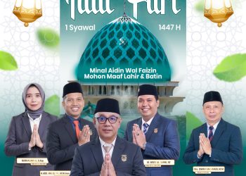 Ucapan DPRD Lombok Timur Selamat Hari Raya Idul Fitri 1447 H