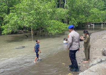 Cipta Kondisi Perairan, Sat Polairud Lotim Pantau Aktivitas Kapal dan Wisatawan