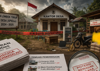 Dugaan Kegiatan Fiktif, Satu Desa di Lotim Berpotensi Rugikan Negara Ratusan Juta