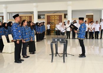 Bupati Haerul Warisin Lantik 94 PNS, Dorong ASN Profesional dan Bebas KKN