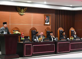 Paripurna DPRD Lotim, Wabup Paparkan Capaian APBD dan Pertumbuhan Ekonomi 2025