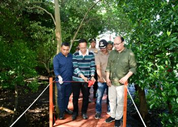 Launching Ekowisata Mangrove Sugian, Sekda Tekankan Kolaborasi 
