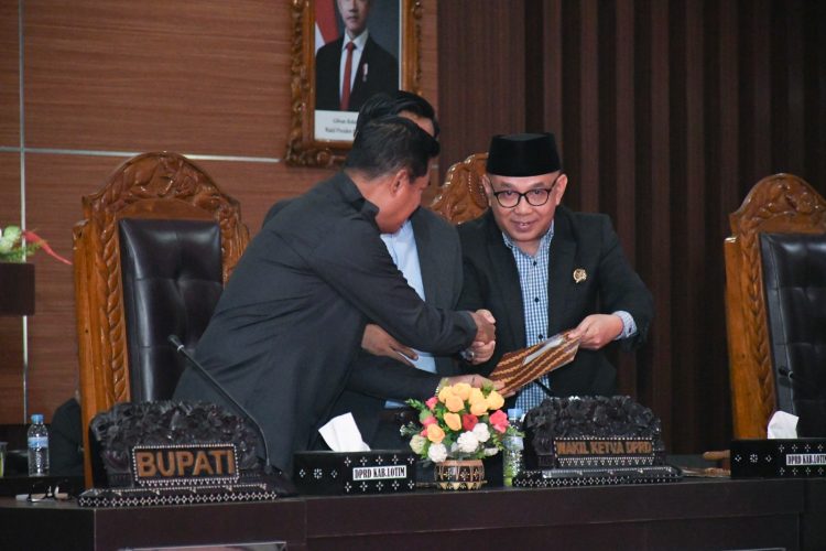 Tok, LKPJ Bupati Lotim Anggaran 2025 Disetujui Legislatif