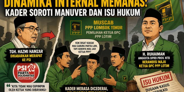 Jelang Muscab PPP Lotim, Dinamika Internal Memanas: Kader Soroti Manuver dan Isu Hukum
