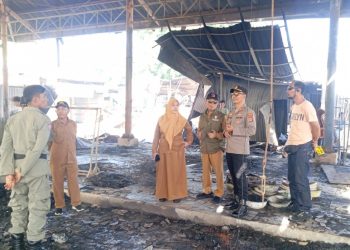 Pasca Kebakaran, Baznas-Dinsos Lotim Lakukan Pendataan dan Siapkan Skema Bantuan