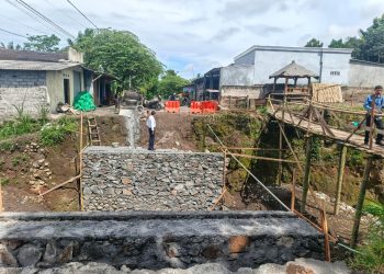 Progres Capai 40 Persen, Pembangunan Jembatan Lendang Nangka Dikebut