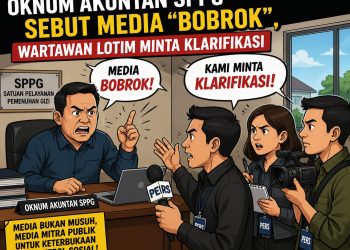 Oknum Akuntan SPPG Sebut Media “Bobrok”, Wartawan Lotim Tuntut Klarifikasi