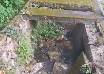 Warga Keluhkan Trotoar Ambruk di Hutan Kota Selong, Satu Orang Sempat Terjatuh