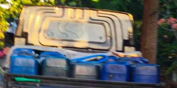 Polisi Ciduk Pick Up Pengangkut BBM Bersubsidi