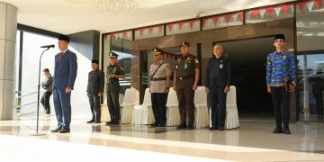 Upacara Hardiknas 2026 di Lotim, Transformasi Pendidikan Ditekankan