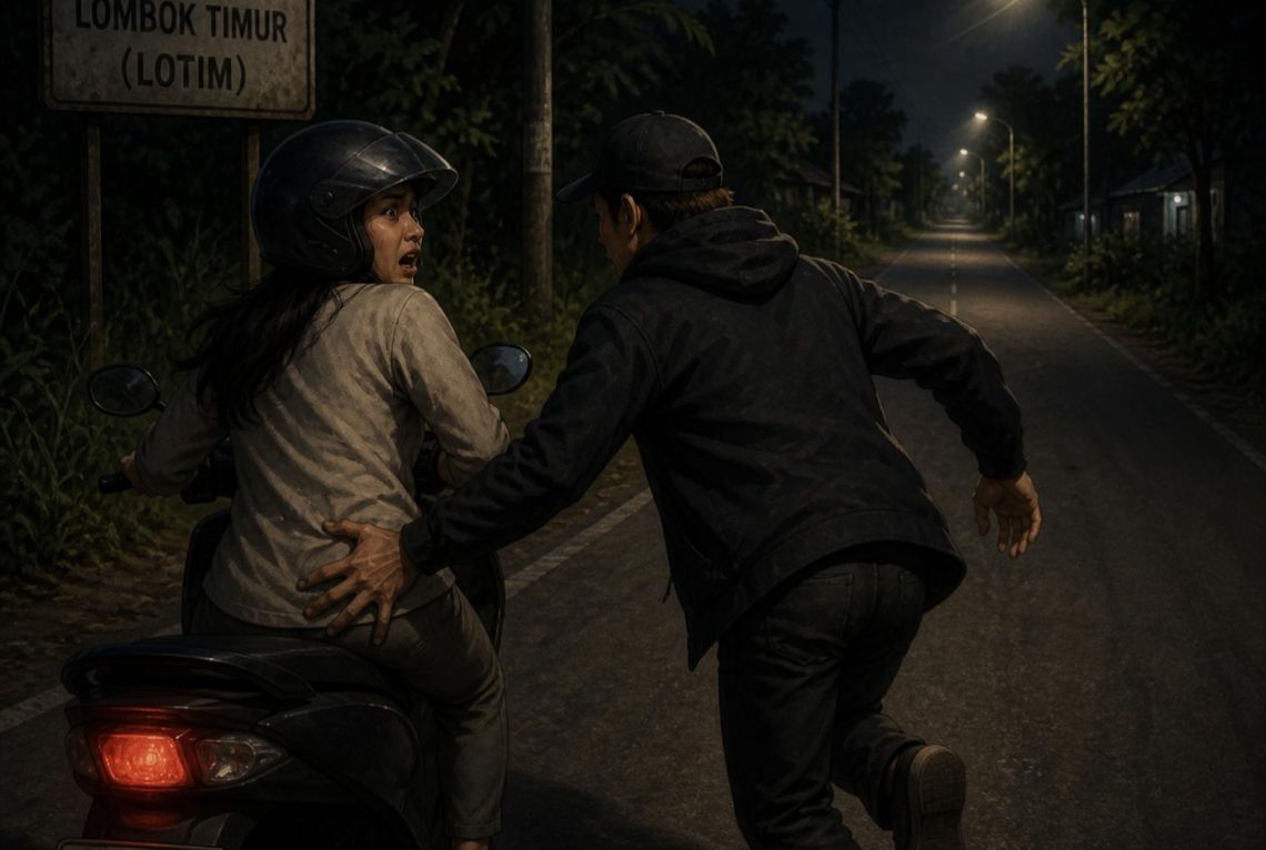 Warga di Lotim Jadi Korban Begal Payudara
