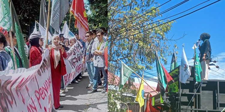 Cipayung Plus Lotim Demo, Soroti Soal MBG, Kesejahteraan Guru hingga Buruh