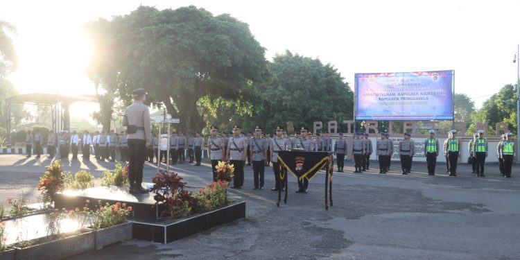 Rotasi Jabatan di Polres Lotim, Sejumlah Perwira Resmi Berganti Posisi