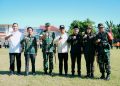 Bupati Haerul Warisan dan Ketua DPRD Lotim Hadiri Penutupan TMMD ke-128 