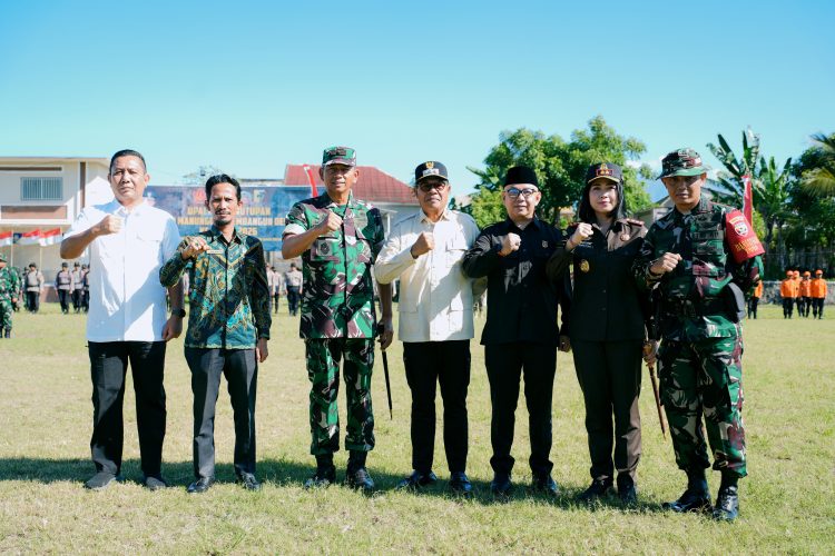 Bupati Haerul Warisan dan Ketua DPRD Lotim Hadiri Penutupan TMMD ke-128 