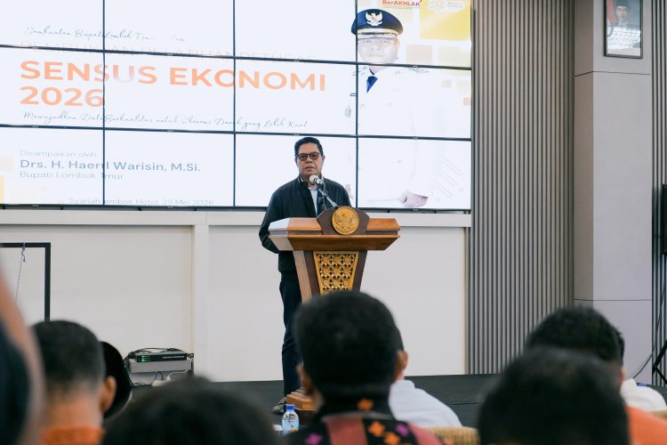 Bupati Lotim Minta Petugas Sensus Mendata Dengan Akurat
