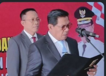 Wabup Lotim Absen Dalam Pelantikan Pejabat Eselon II dan III