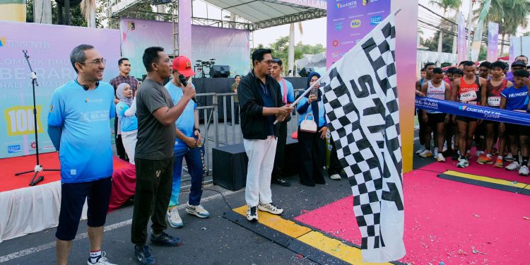 Be-Rari Half Marathon Diserbu Ribuan Pelari, Pemda Lotim Siap Jadikan Agenda Tahunan