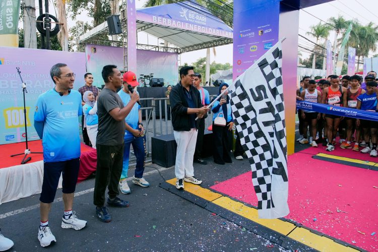 Be-Rari Half Marathon Diserbu Ribuan Pelari, Pemda Lotim Siap Jadikan Agenda Tahunan