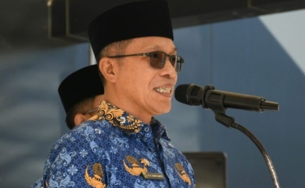 Sekda Lotim Irup Upacara Harganas ke-33