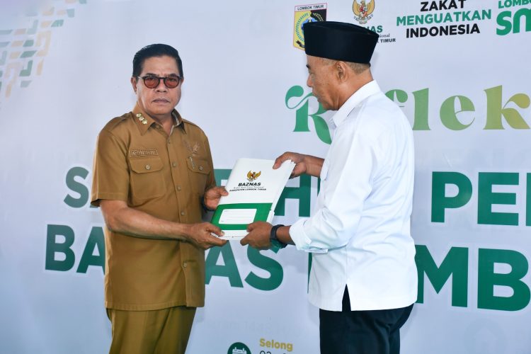 Bupati Lotim Pasang Target Untuk BAZNAS