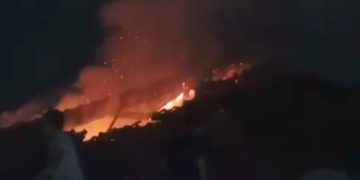 Kebakaran Hebat di Lotim Ludeskan Rumah Warga